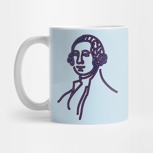 George Washington Line Art V.3 Mug